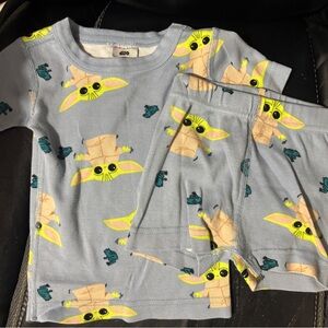 Hanna Andersson Pajama Set Yoda Star Wars